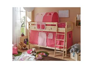 4251105922827 - TiCAA Etagenbett Erni Country-V Kiefer Natur