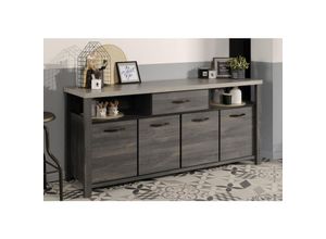 4251105927211 - Esszimmer Maxwell Eiche Grau