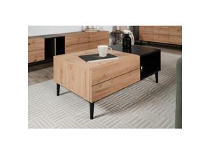 4251105958802 - Couchtisch Emma Artisan Oak   Schwarz