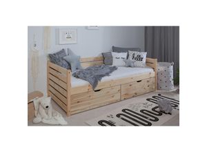 4251105963035 - TiCAA Sofabett Naomi inkl 2x Schubkästen 90x200