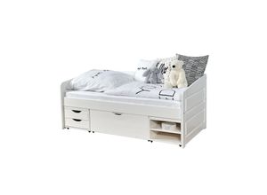 4251105967385 - TiCAA Sofabett MINI Micki 80x160 Buche Weiß