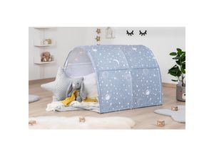 4251105969723 - TiCAA Spiel- und Betttunnel Kinderzelt Kindertunnel für Jungs & Mädchen Spielzelt für Bodenbett Hochbett Etagenbett und Einzelbett 90x200cm