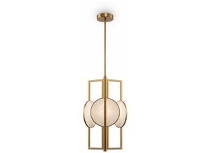 4251110028125 - Kronleuchter Modern Gold Metall 3 Lichter Hängend Marmo Maytoni 4251110028125 - Kronleuchter Modern Gold Metall 3 Lichter Hängend Marmo Maytoni