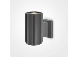 4251110032221 - - Rando Moderne Außenwandleuchte Grau E27 IP54