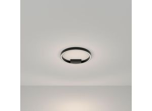 4251110037158 - Rim Modernes integriertes LED-Halbunterputzlicht Schwarz 40 cm 4000 k - Maytoni