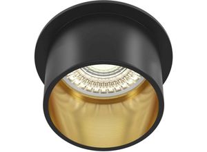 4251110041599 - Reif Technical Reif Schwarz mit Gold Einbaudownlight - Maytoni