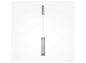 4251110047065 - Sonata Moderne integrierte LED-Pendel-Deckenleuchte Chrom 3000K - Maytoni