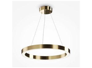 4251110052816 - Saturno Moderne integrierte LED-Pendel-Deckenleuchte Messing 3100lm 4000K - Maytoni