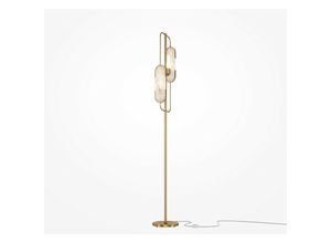 4251110057057 - Marmo Moderne 2-flammige Stehlampe Gold G9 - Maytoni