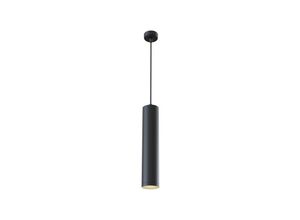 4251110057293 - - Shelby Slim Decken-Pendelleuchte Schwarz 1-flammig GU10