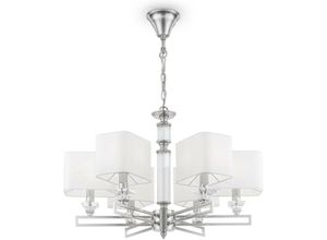 4251110059440 - Maytoni Lighting - Maytoni Ontario Klassischer Ontario 6-flammiger Chrom-Kronleuchter mit Schirmen