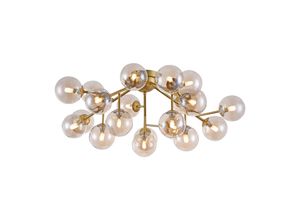 4251110062891 - Maytoni Decorative Lighting - Dallas Halbbündige Deckenleuchte Gold 20 Licht G9