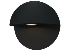 4251110067490 - Mezzo Outdoor Mezzo Integrierte LED-Aufputz-Wandleuchte Schwarz IP54 - Maytoni