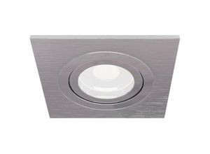 4251110075044 - Maytoni Lighting - Atom Quadratisches Einbau-Downlight Silber 1 Licht GU10