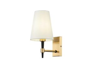 4251110075167 - - Zaragoza Wandkerzenlampe Messing 1 Licht E14