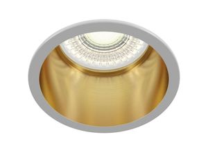 4251110088310 - Maytonilighting - Maytoni Reif Technisches Reif Weiß mit Gold Einbaudownlight