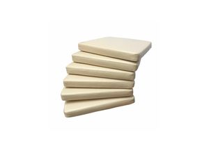 4251113300068 - 2x Sitzpolster LARISSA Kunstleder beige