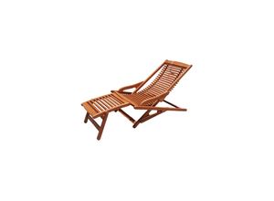 4251113310463 - RIO Relax-Liegesessel klappbar aus Eukalyptus