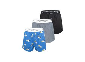 4251115733840 - Happy Shorts Herren Boxer Mix 3er Pack