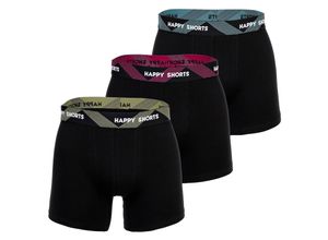 4251115790942 - Happy Shorts Herren Boxershort Mehrfarbig