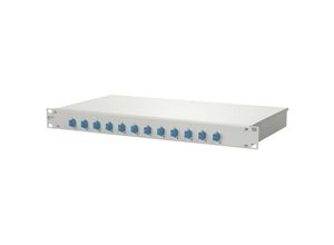 4251122186660 - METZ CONNECT LWL-Patchpanel 12f 1HE LC-D 4826mm(19) 1HE OS2 mit Pigtails max 12f 1502597412-F