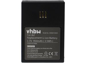 4251123938053 - Li-Ion Akku 950mAh (37V) kompatibel mit schnurlos Festnetz Telefon Aastra DH4-BAAA 2B DT690 DT692 - Vhbw