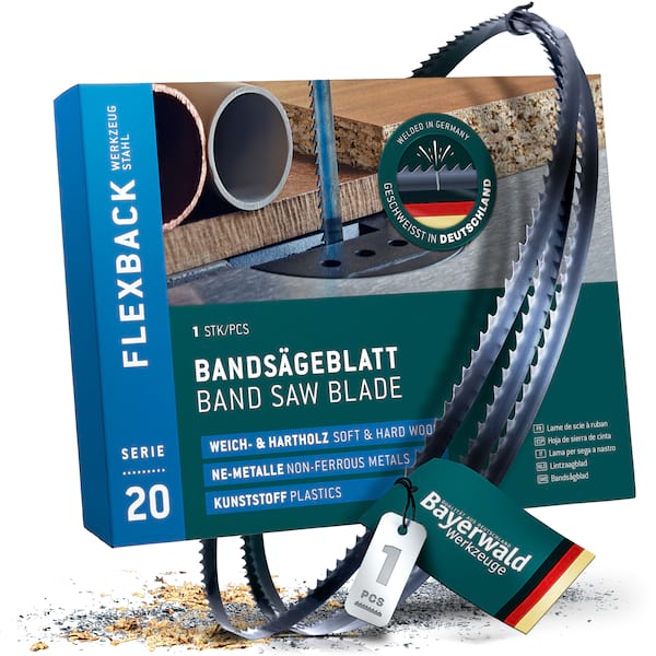 4251128736937 - Bayerwald Holz Bandsägeblatt  3380 x 6 x 05 x 6 ZpZ