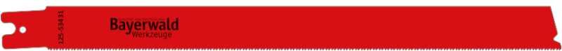 4251128755945 - 1x Bayerwald Werkzeuge Säbelsägeblatt Länge 300 mm 4251128755945 - 1x Bayerwald Werkzeuge Säbelsägeblatt Länge 300 mm