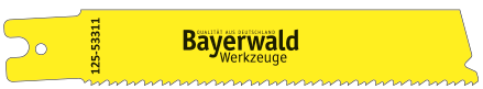 4251128755952 - 1x Bayerwald Werkzeuge Säbelsägeblatt Länge 150 mm