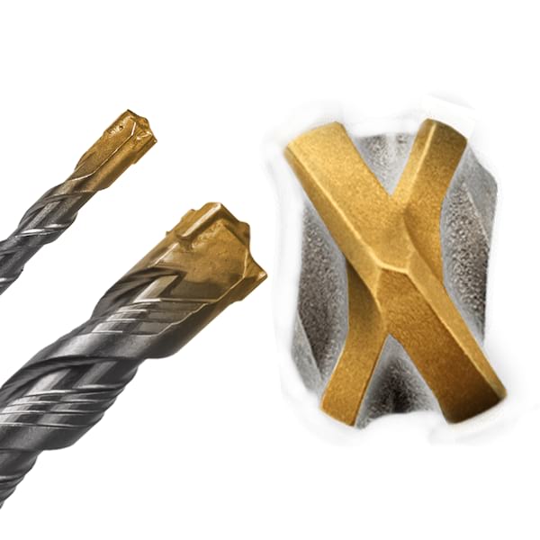 4251128757383 - 1x Hammerbohrer SDS Plus Schaft - Ø12 mm - GL 160 mm