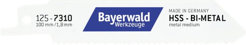 4251128762134 - 5x Bayerwald Werkzeuge Säbelsägeblatt Länge 100 mm 4251128762134 - 5x Bayerwald Werkzeuge Säbelsägeblatt Länge 100 mm