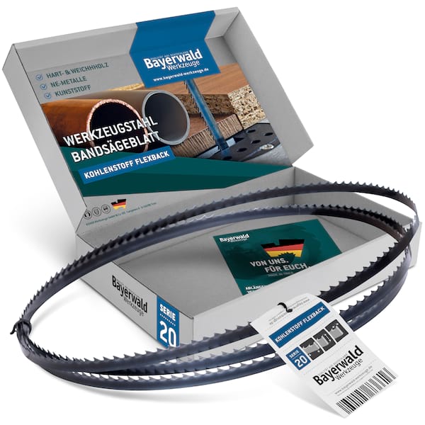 4251128765272 - Bayerwald Holz Bandsägeblatt  3380 x 20 x 05 x 4 ZpZ