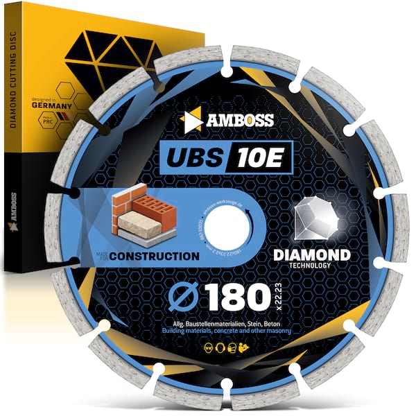 4251128780022 - Amboss UBS 10E Diamant Trennscheibe - 180 x 22 x 222
