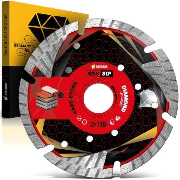 4251128780626 - Amboss NBS 31P Diamant Trennscheibe - 115 x 22 x 222