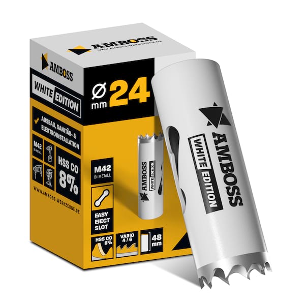 4251128782576 - HSS M42 Amboss Lochsäge Ø 24 mm (ohne Aufnahme)