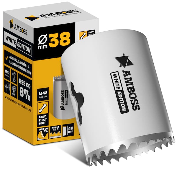 4251128782668 - HSS M42 Amboss Lochsäge Ø 38 mm (ohne Aufnahme)