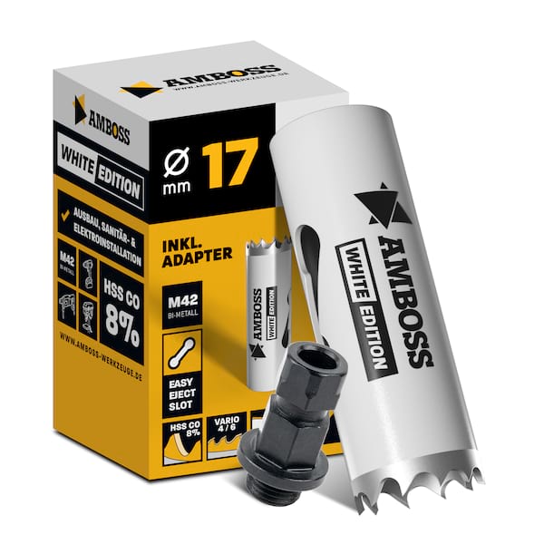 4251128787489 - HSS M42 Amboss Lochsäge Ø 17 mm (Amboss Rapid Change - ohne Aufnahme)