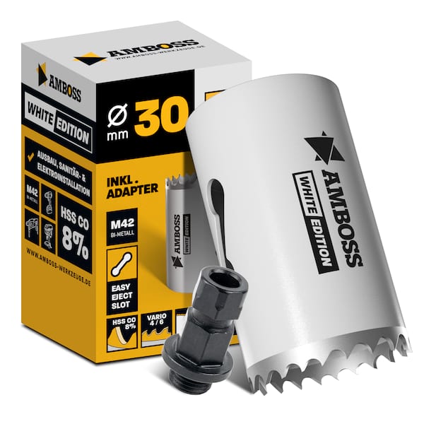 4251128787571 - HSS M42 Amboss Lochsäge Ø 30 mm (Amboss Rapid Change - ohne Aufnahme)