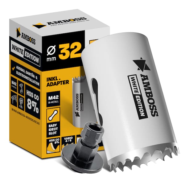 4251128787588 - HSS M42 Amboss Lochsäge Ø 32 mm (Amboss Rapid Change - ohne Aufnahme)