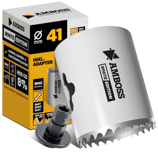 4251128787649 - HSS M42 Amboss Lochsäge Ø 41 mm (Amboss Rapid Change - ohne Aufnahme)