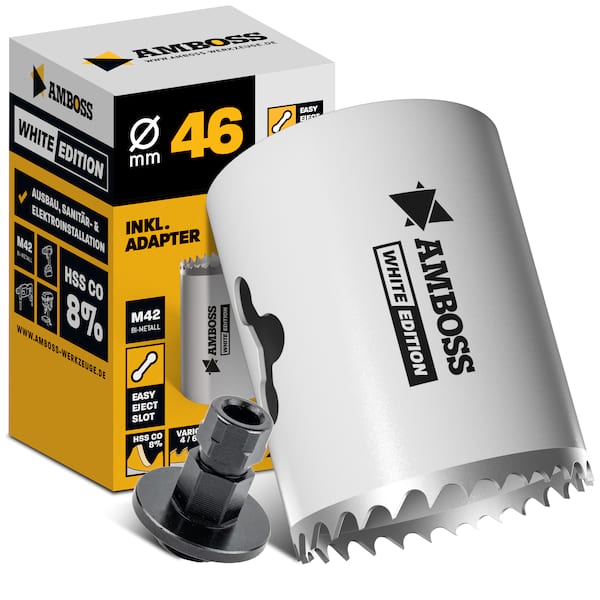 4251128787670 - HSS M42 Amboss Lochsäge Ø 46 mm (Amboss Rapid Change - ohne Aufnahme)