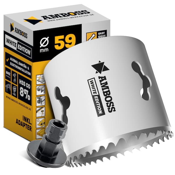 4251128787731 - HSS M42 Amboss Lochsäge Ø 59 mm (Amboss Rapid Change - ohne Aufnahme)