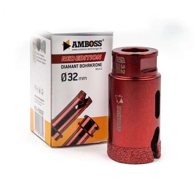 4251128788332 - Amboss Red Edition Bohrkrone 32 mm