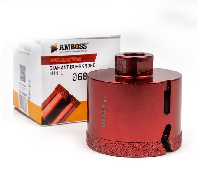 4251128788387 - Amboss Red Edition Bohrkrone 68 mm