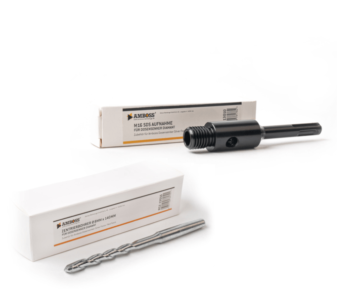 4251128789759 - Set SDS Plus Aufnahme + Bohrer für Amboss Dosensenker