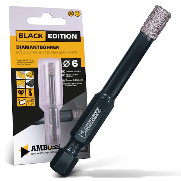 4251128789803 - Amboss Black Edition Diamant Bohrer 6 mm