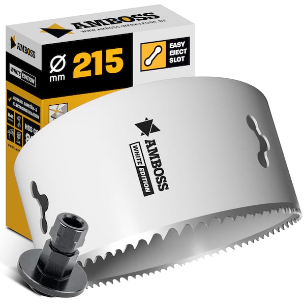 4251128792025 - HSS M42 Amboss Lochsäge Ø 215 mm (Amboss Rapid Change - ohne Aufnahme)