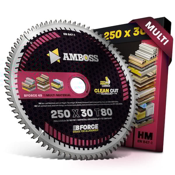 4251128794050 - HM Kreissägeblatt - 250 x 25 20 x 30 Z80 FWF