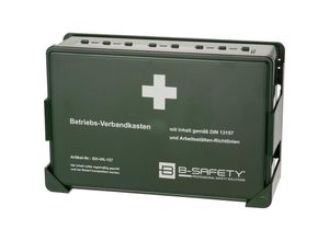 4251138208561 - - b-safety EH-VK-157 Betriebsverbandkasten standard grün 270 x 175 x 90