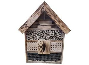 4251139109430 - Insektenhotel Kiefernholz geflammt 36 x 97 x 48 cm